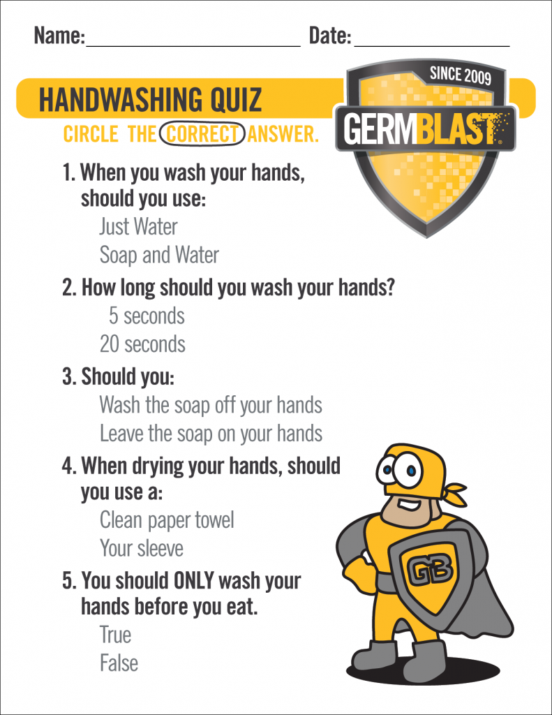 Handwashing – GermBlast®